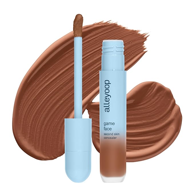 Alleyoop Game Face Concealer Makeup, Lightweight to Medium