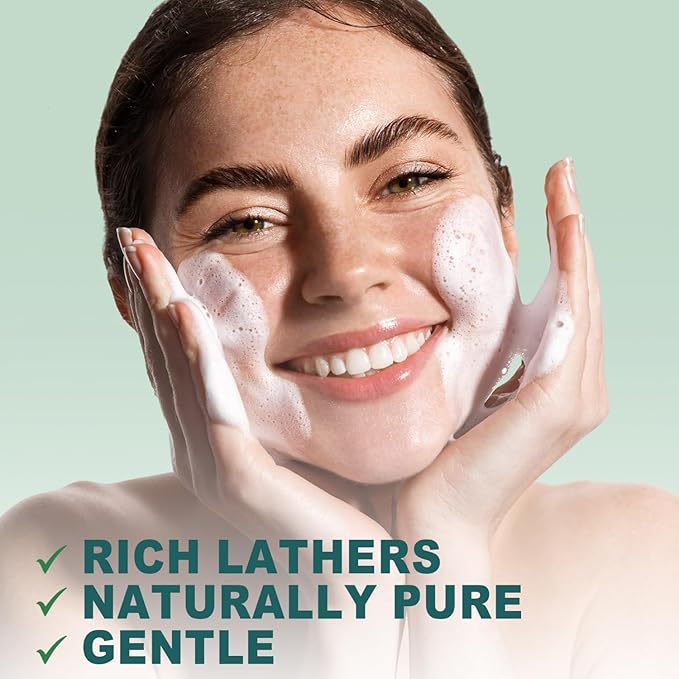 Yoken EWG Verified Castile Soap Liquid Unscented 33.8 fl oz Pure Castile Liquid Cleanser Made With Organic Oil, Clean & Gentle, Natural Castor Oil Soap for Body Wash, Hand, Dishes, Laundry