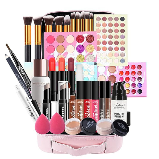 All-in-one Makeup Set Holiday Gift | Full Makeup
