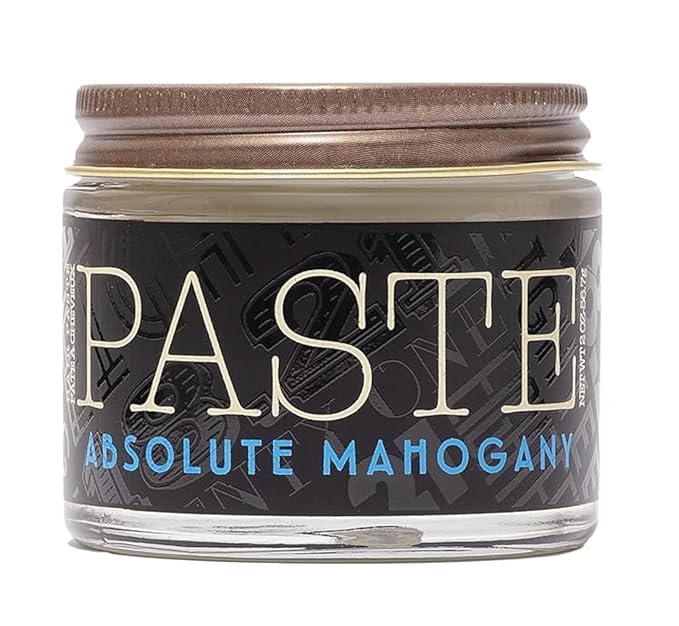 18.21 Man Made Hair Styling Product, 2oz. Absolute Mahogany Scent in Paste with Natural Shine Finish
