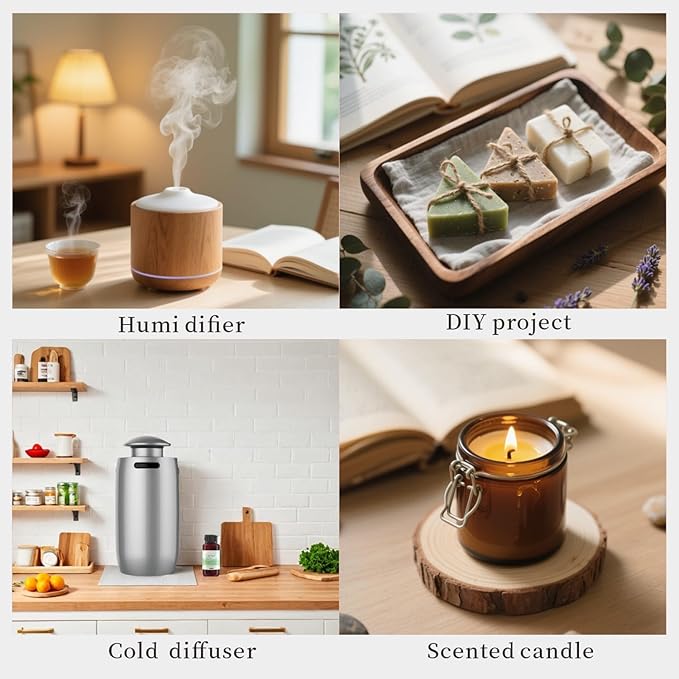 The Ritz-Carlton Aroma Essential Oils for diffusers, Long-Lasting Scent, Hotel Collection Fragrance Oil, Perfume-Grade scents for DIY, Candles,Odor Elimination and Room