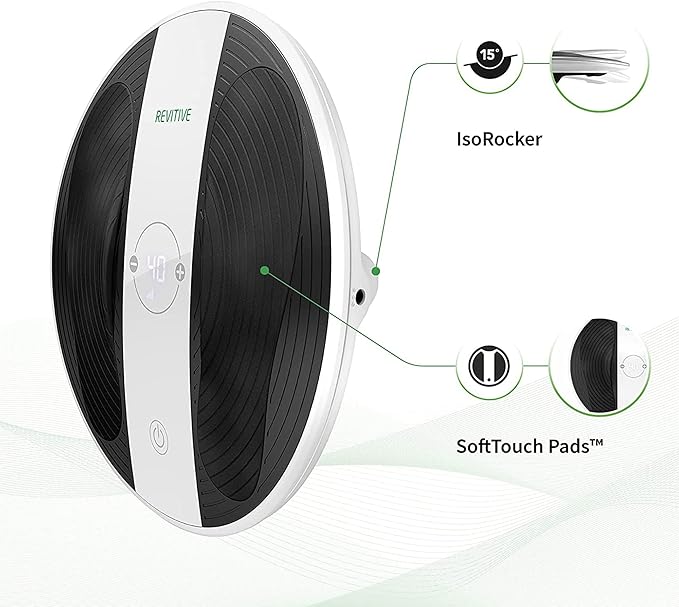 REVITIVE New ProHealth Circulation Booster - Relief for Occasional Tired Legs and Feet,White and Black