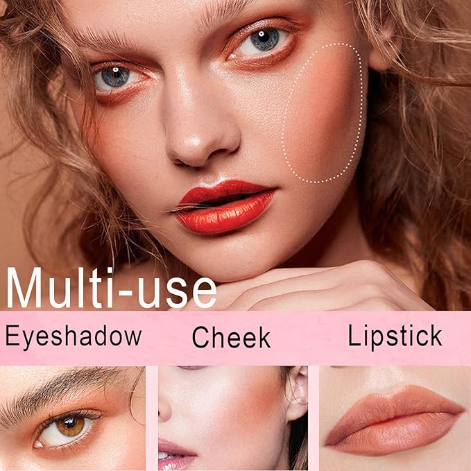 Blush Beauty Wand,Matte Face Blush Contour Wand with