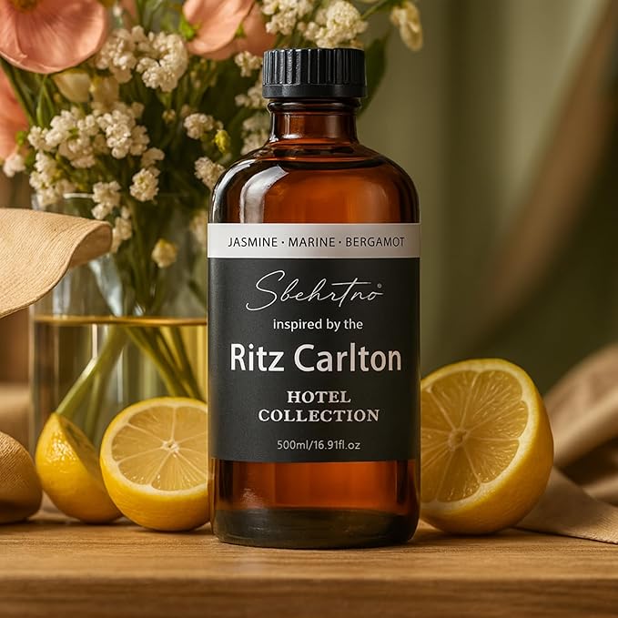 Hotel Collection Diffuser Oil – Inspired by Iconic Five-Star Coastal Hotel Scents – for Essential Oil & Waterless Diffusers (4 Fl Oz (Pack of 1))