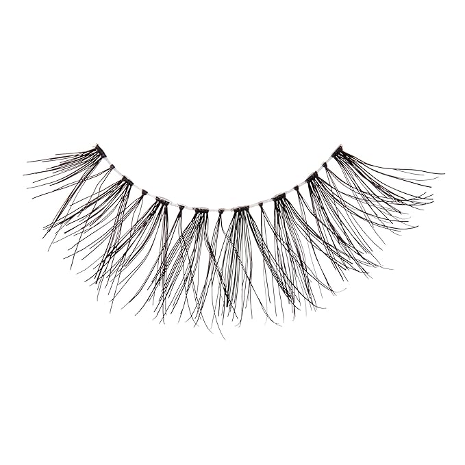 KISS So Wispy, False Eyelashes, 'Style #01', 14mm, Includes 5 Pairs Of Lashes, Easy to Apply, Reusable Lash Clusters
