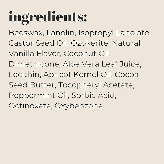 Mountain Ocean The Original Skin Trip SPF 15 Lip Balm, .17 Oz Tube (Pack of 12), Maximum Protection, Hydrating Lip Moisturizer, with Lanolin, Beeswax & Coconut Oil (New Look, Same Formula)