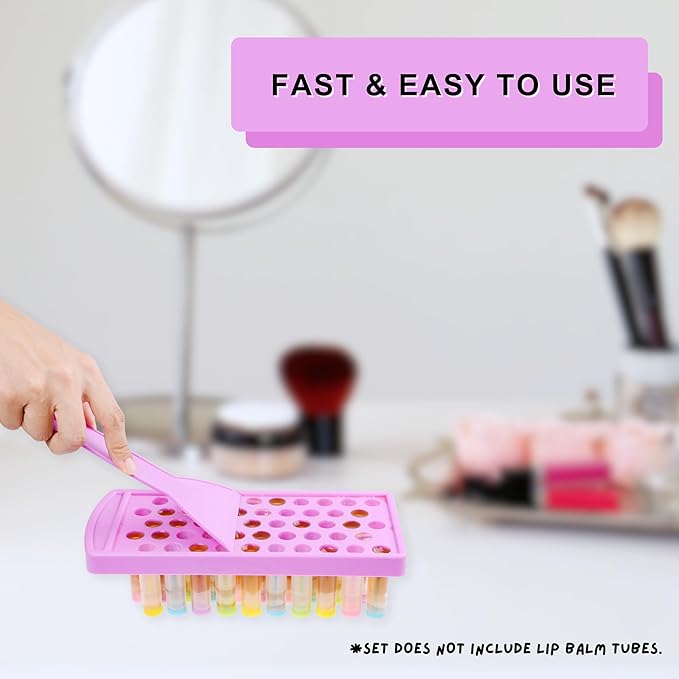 Lip Balm Filling Tray and Spatula (5.5ML)