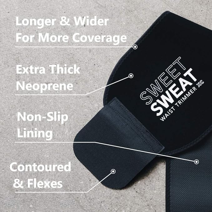 Sweet Sweat Waist Trimmer for Women and Men