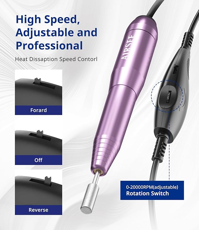 Airsee n24 portable electric nail