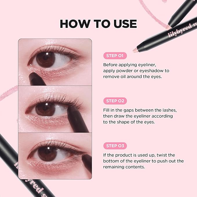 lilybyred Starry Eyes Am9 to Pm9 Gel Eyeliner | Korean Gel Eyeliner, Intense Color Payoff, Creamy Formula, Easy Blending, Built-in Sharpener, Smudge-Proof, Long-Lasting, 0.017 oz. (07 Matt Brown)