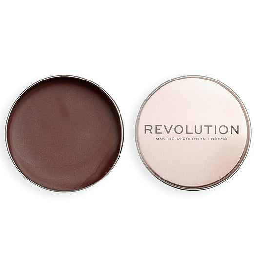 Revolution, Balm Glow, Multi-Use Balm for Cheeks, Eyes & Lips, Buildable Formula, Dewy Finish, Sunkissed Nude, 1.12 Oz.