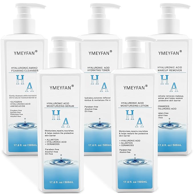 5 Step Skin Care Set, Large Hydrating