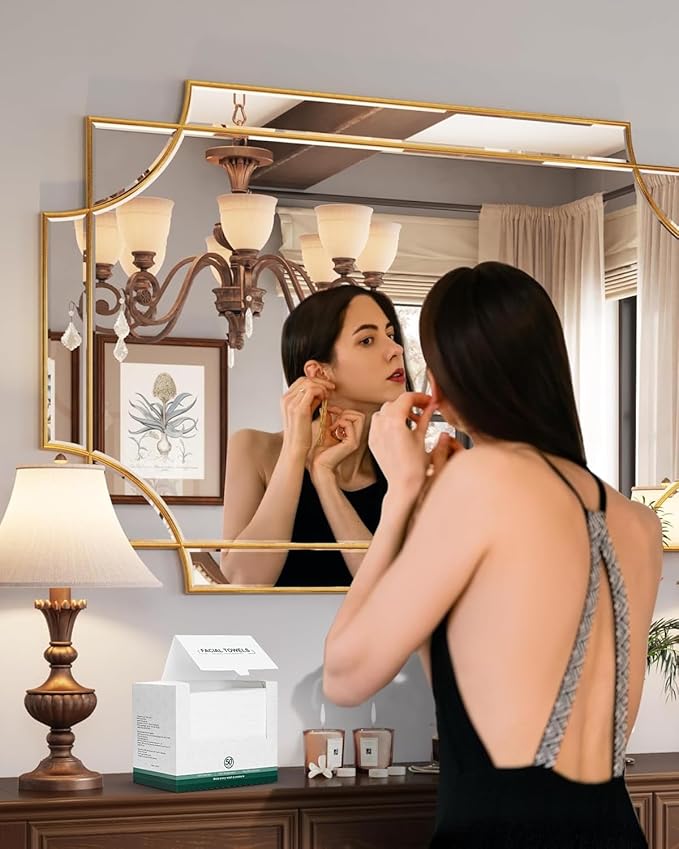 Face Towels,Facial Towels,100Ct Disposable Face Towel,7.9"x12"Face Cloths,Makeup Remover Face Towelettes Disposable,Disposable Face Cloths for Sensitive Skin,Biodegradable Dry Wipes