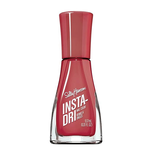 Sally Hansen Insta-Dri Nail Polish | Quick Dry, Long Lasting, Streak-Free Shine | Opaque, Glossy | 209 Alternate Reali-tea | Deep Merlot Red Nail Color