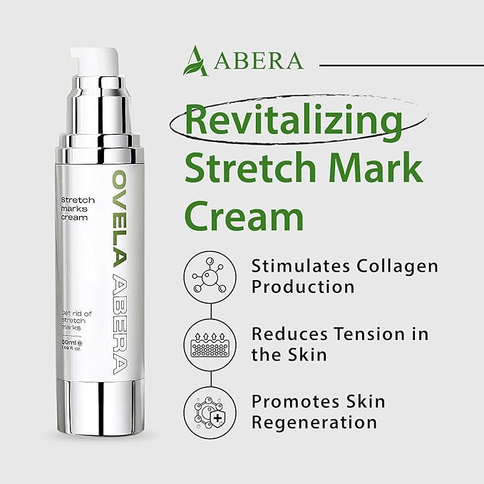 Abera Ovela Maternity Stretch Mark Cream oz