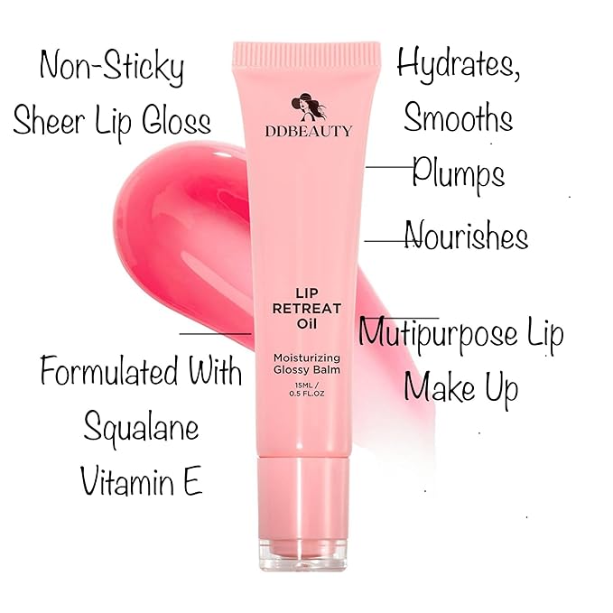 LIP RETREAT OIL, Sheer Color, Mineral Lips