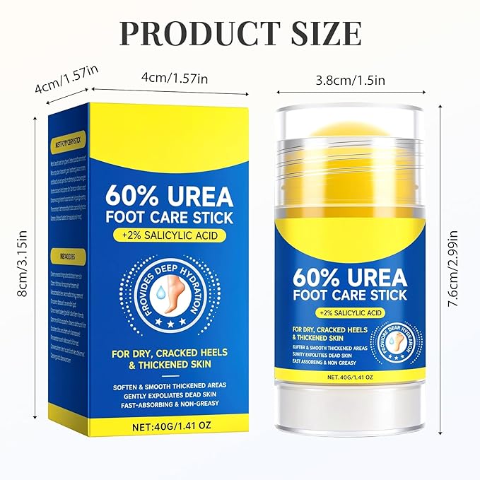 Hydrating and Anti-Cracking Foot Cream, 2025 Moisturising and Relieves Cracking and Dryness Foot Cream, Hand and Foot Repair Cream for Women & Men Callused, Feet, Knee, Elbow, Hand (BU-1PC, #01)