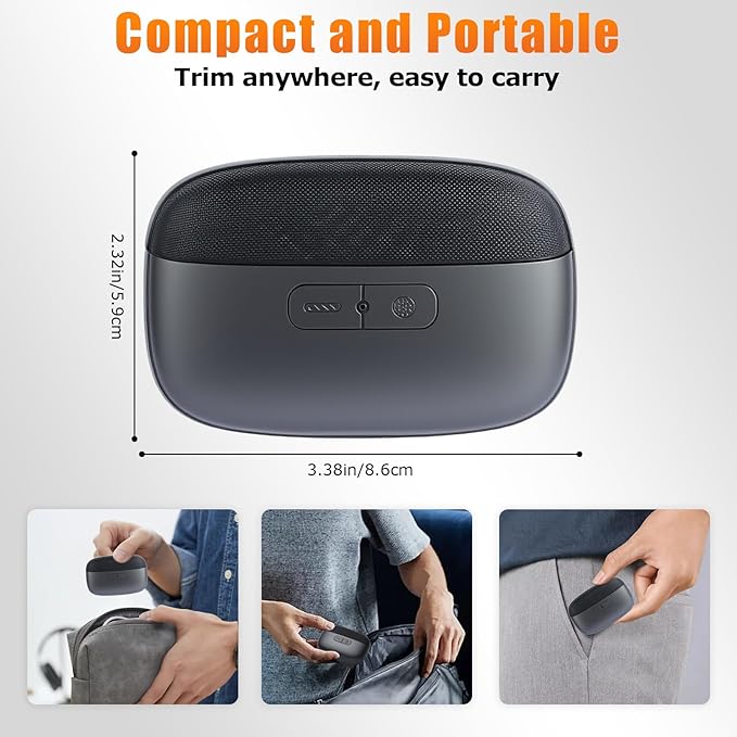 3 in 1 Automatic Electric Nail Clipper Smart Nail Clipper with Polishing, Dust Storage & LED Light 2-Speed Adjustable USB Rechargeable Nail Trimmer for Seniors Kids Adults