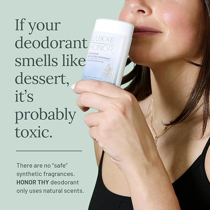 Aluminum Free Deodorant for Women & Men – Clean, Plant-Based, & Premium Odor Control Formula with Tea Tree & Essential Oils - Non toxic, Fragrance Free Natural Deodorant for Sensitive Skin - (3 Pack)