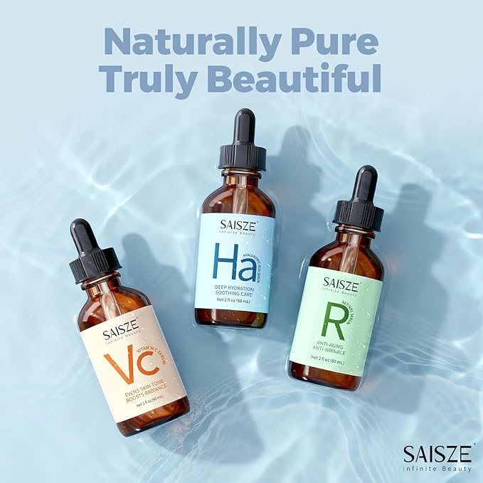 Hyaluronic Acid Serum, Hydrating and Moisturizing for Dry Skin, Anti Aging Skin Care Facial Serums, Valentines Day Gifts for Her, Teen Girl Gifts Trendy Stuff, 60ml