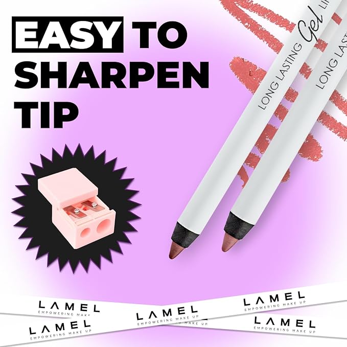 Lamel Matte Gel Lip Liner Pencil | Weightless Lip 7g