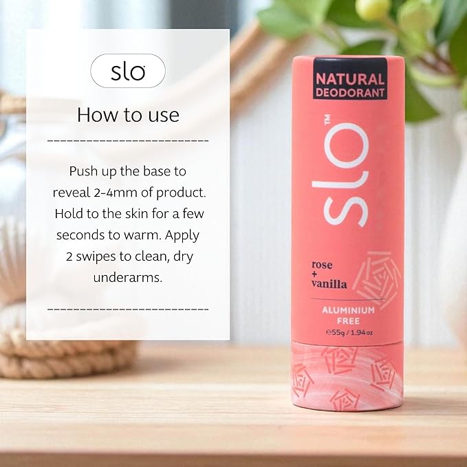 Slo | Sensitive Skin Natural Deodorant - All Natural Ingredients, Vegan & Cruelty Free, Paper Packaging | Cedar + Sage & Neroli + Vanilla & Pineapple + Coconut - 3 Pack (3 x 1.94 Oz)