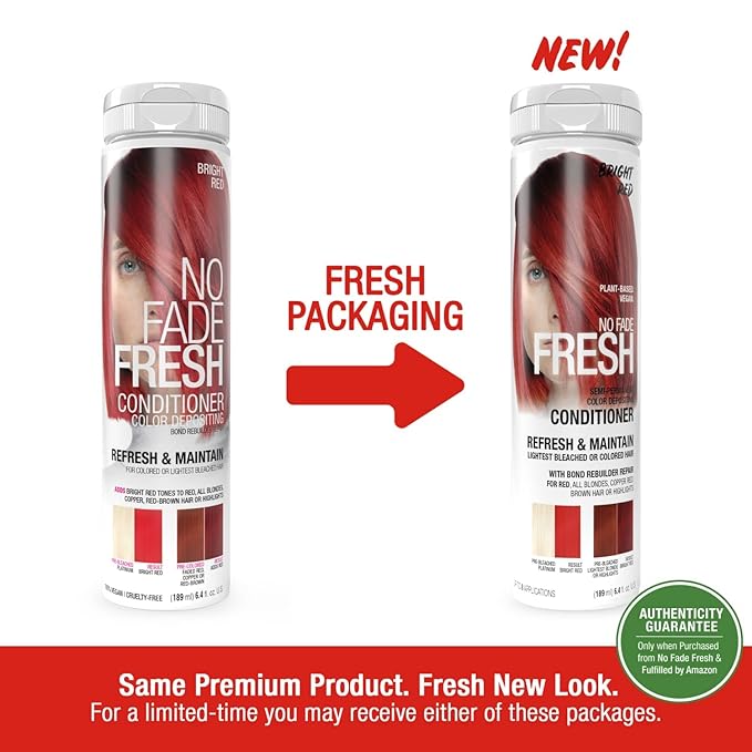 NO FADE FRESH Red Color