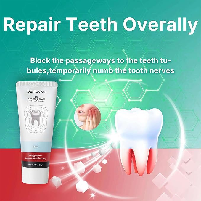 Travel Mouthwash, Fluoride Free Gentle Whitening Toothpaste, On-The-Go, Sensitivity Free, Travel Oral Care