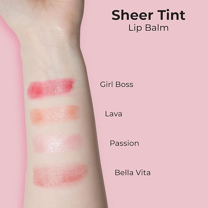 MCoBeauty Sheer Tint Lip Balm, Bella