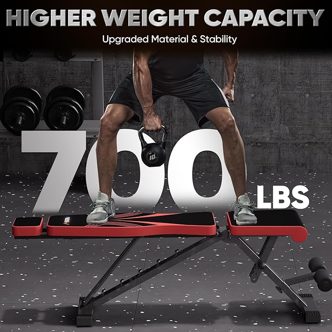 APEXUP Adjustable Weight Bench