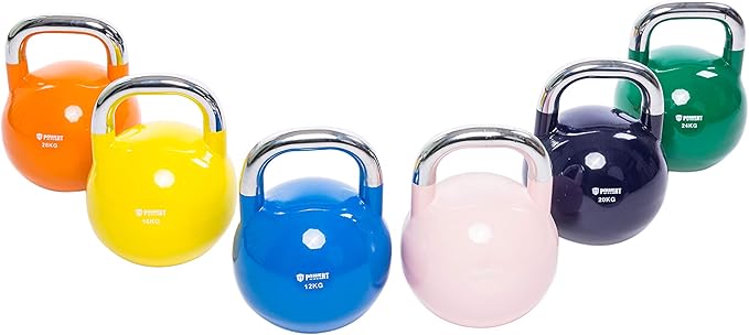 Competition Kettlebell|Premium Quality Coated Steel|Ergonomic Design|Great for Weight