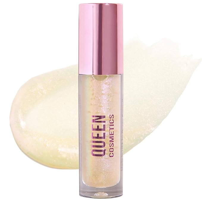 Queen Cosmetics Lip Plumper Gloss, 0.5 (Glazed