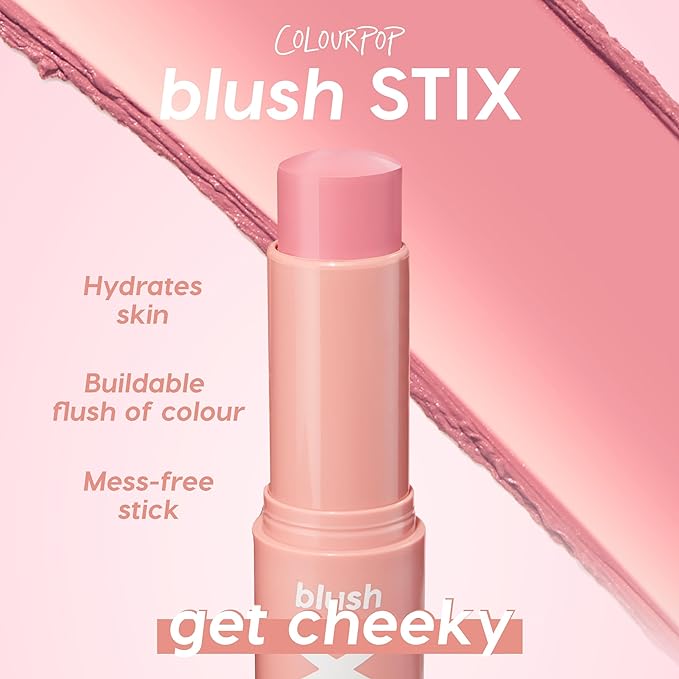 ColourPop Blush Stix - Cream Blush Stick with Life () 0.28 oz