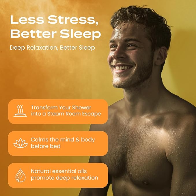 Body Restore Shower Steamers Aromatherapy 15 Pack – Valentines Day Gifts for Her and Him, Birthday Gifts for Women and Men, Relaxation, Stress Relief, Self Care – Citrus