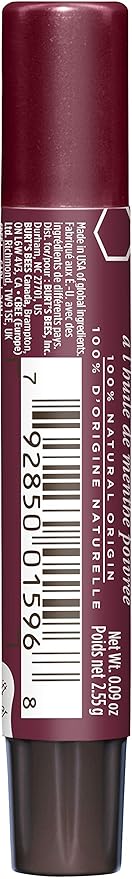Burt's Bees® 100% Natural Origin Moisturizing Lip Shimmer, Plum, 1 Tube (Package May Very)