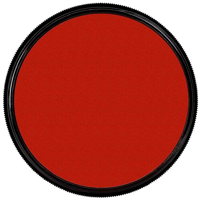 Mehron Makeup StarBlend Cake Makeup | Wet/Dry Pressed Powder | Powder Foundation | Red Face Paint & Body Paint 2 oz (56g)