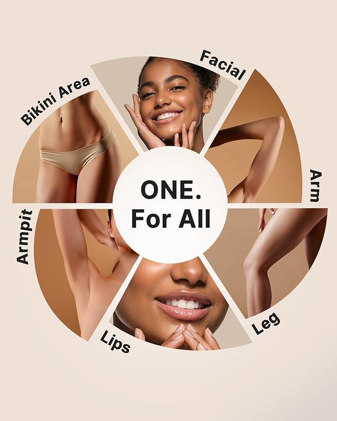 Upgraded Bikini Trimmer for Women, [2in1 & Painless] Electric Face Razors/Shaver for Woman, [Waterproof] Pubic Body Hair Trimmer, Replaceable Ceramic Blade, Superior Charge Dock, Gifts for Women