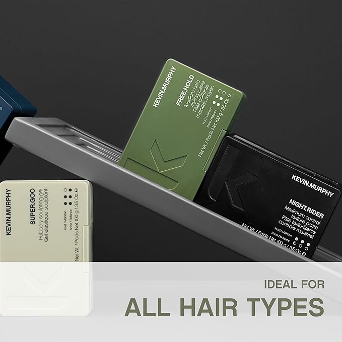 KEVIN.MURPHY FREE.HOLD - Hair Styling Paste - For All Types - Medium Hold - Hair Breakage Prevention - Styling Product - Paraben Free Hair Care - 100 g / 3.5 oz