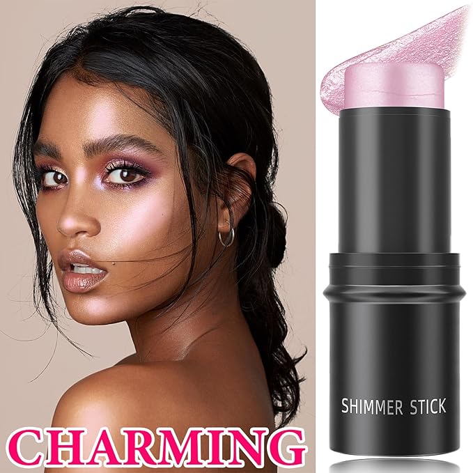 Cream Contour Stick,Shimmer Stick Long Lasting Non-greasy Cream Women(01#)