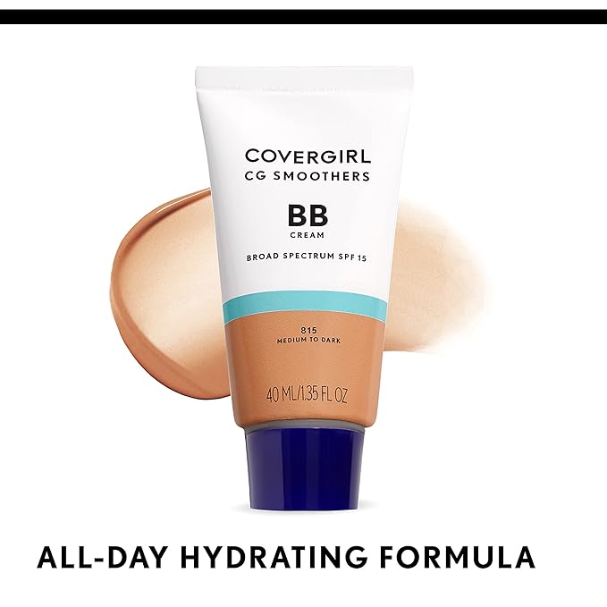 COVERGIRL Smoothers Lightweight BB Cream, Medium to Dark UV Protection 1.35 oz