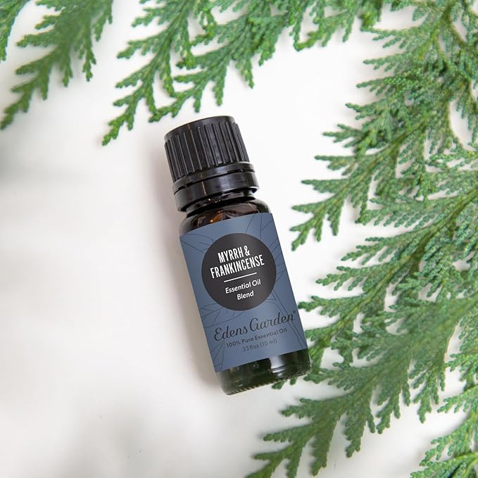 Edens Garden Myrrh & Frankincense Essential Oil Blend- 100% Pure Premium Grade, Undiluted, Natural, Therapeutic, Aromatherapy, The Best for Skin, Face, Kid Safe 30 ml (1 fl oz)