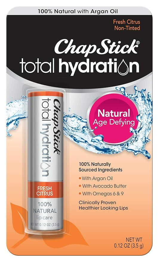 ChapStick Total Hydration (Fresh Citrus Flavor,