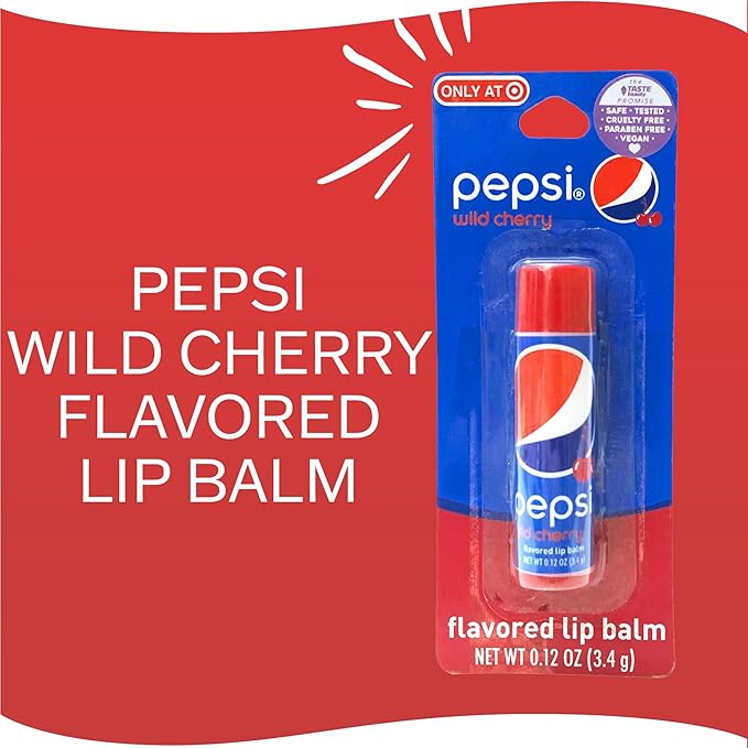 Taste Beauty Pepsi Wild Cherry Flavored Balm
