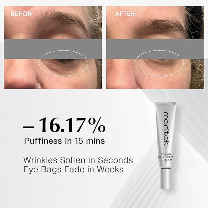 MORlTEK ultimate mori-lift depuff eye serum 9ml (3ml 3pcs)