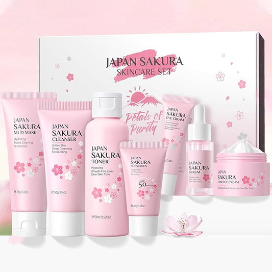 Skin Care Set JAPAN-SAKURA Women Beauty