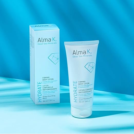 Alma K Firming Body Lotion - Daily Body Cream - with Dead Sea Minerals, Hyaluronic Acid - Body Lotion for Dry Skin - 6.7 oz