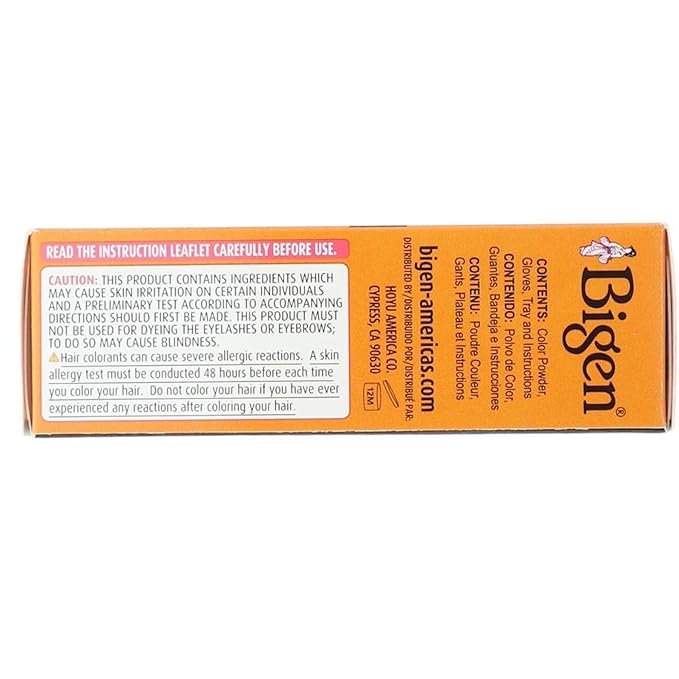 Bigen Permanent Powder Hair Color 59 Oriental Black 1 ea (Pack of 12)