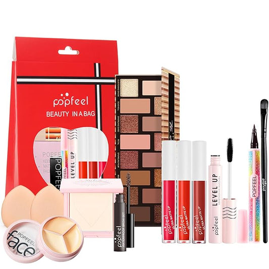 All-in-one Holiday Makeup Gift Set | Full Makeup
