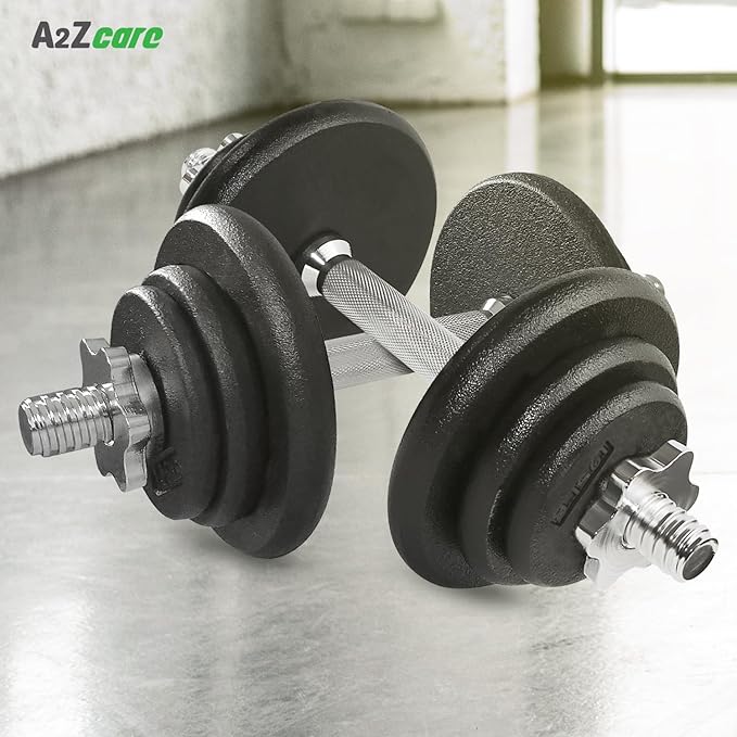 A2ZCARE 1 inch Weight Plates Set 1.25 lbs 20 lbs, 1 inch, 1 inch