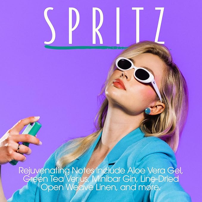 VACATION AFTER SUN Body Mist, Perfumed Body Spray for Women & Men, Aloe Vera, Iced Cucumber Water & Green Tea Verjus Scent, Layer with Eau de Toilette, Summer Fragrance, Travel Size 3 fl oz